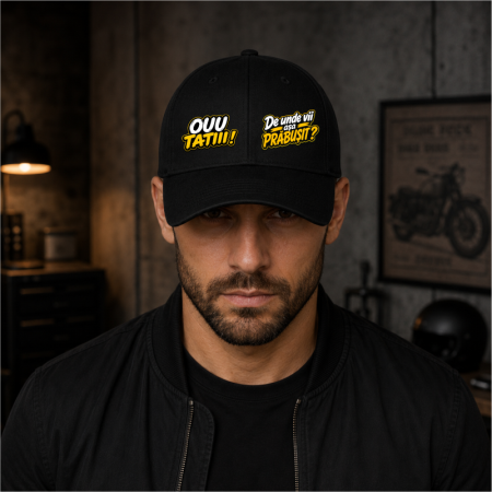 Șapcă Personalizată OUU TATIII! – De unde vii așa PRĂBUȘIT? [1]