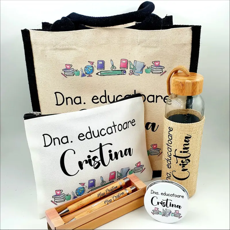 Seturi cadou profesori - Set-cadou-personalizat-pentru-invatatoare-sau-educatoare