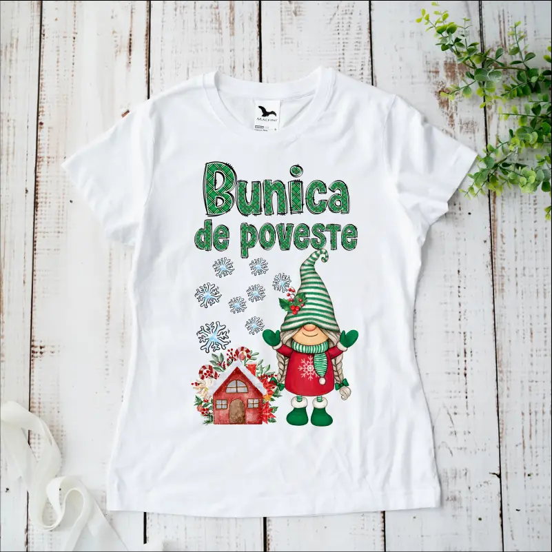 Set de tricouri Craciun personalizate pentru bunici de poveste [1]