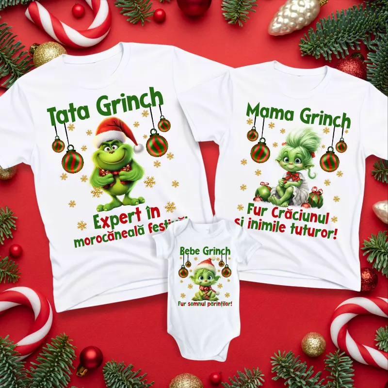set-tricouri-familie-grinch-mama-tata-bebe