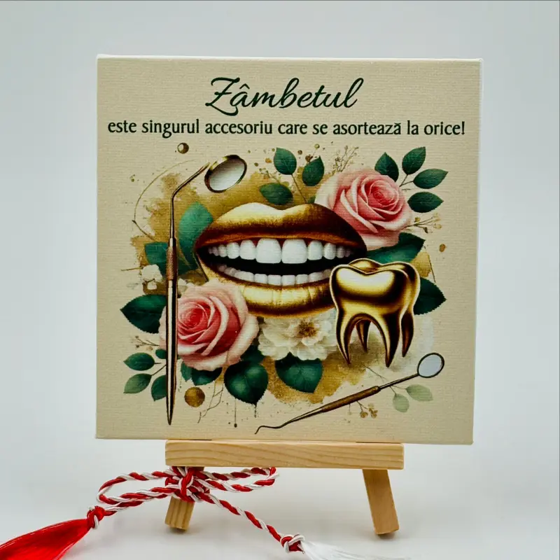 Tablouri personalizate - tablou-canvas-pentru-dentist