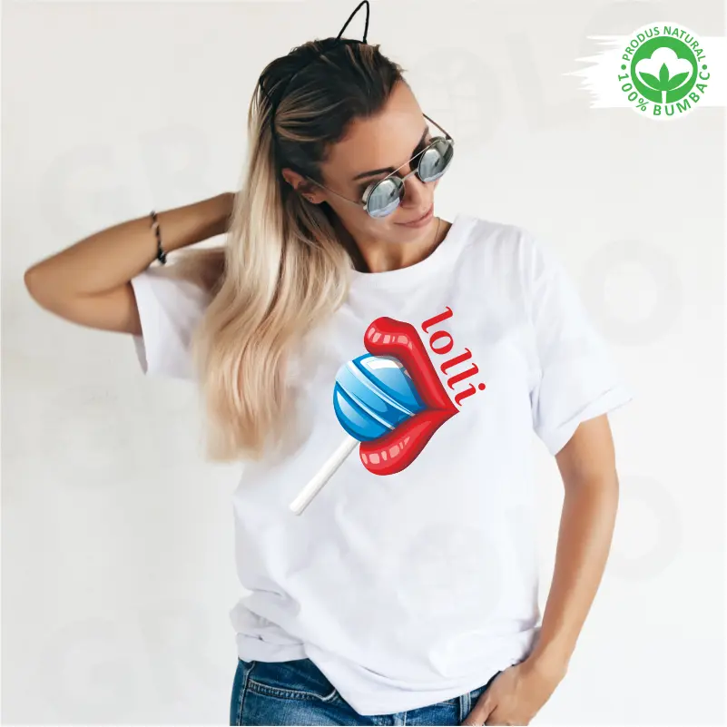 Tricouri Personalizate - Tricou personalizat: "lollipop" 