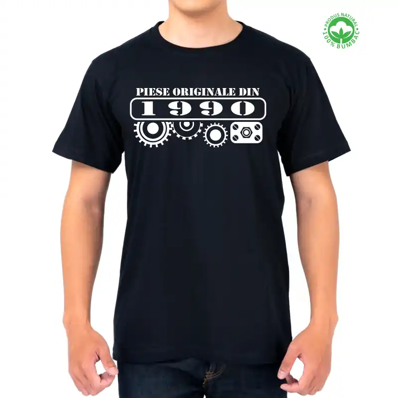 Tricou aniversar, personalizat cu modelul "Piese originale din -anul nasterii-" [2]