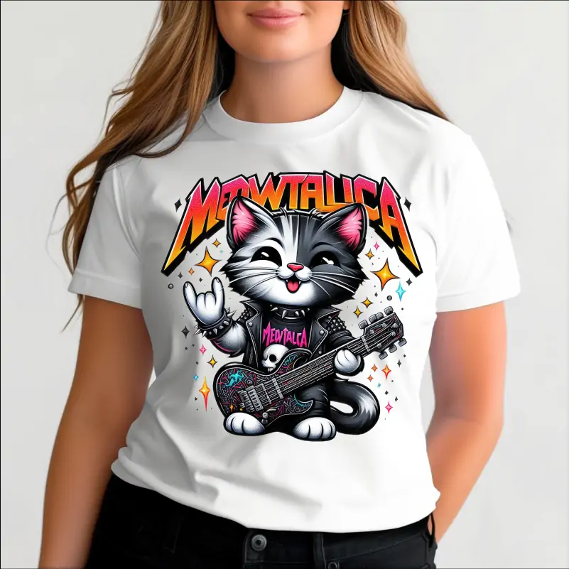 Tricouri Personalizate - Tricou Meowtalica dama