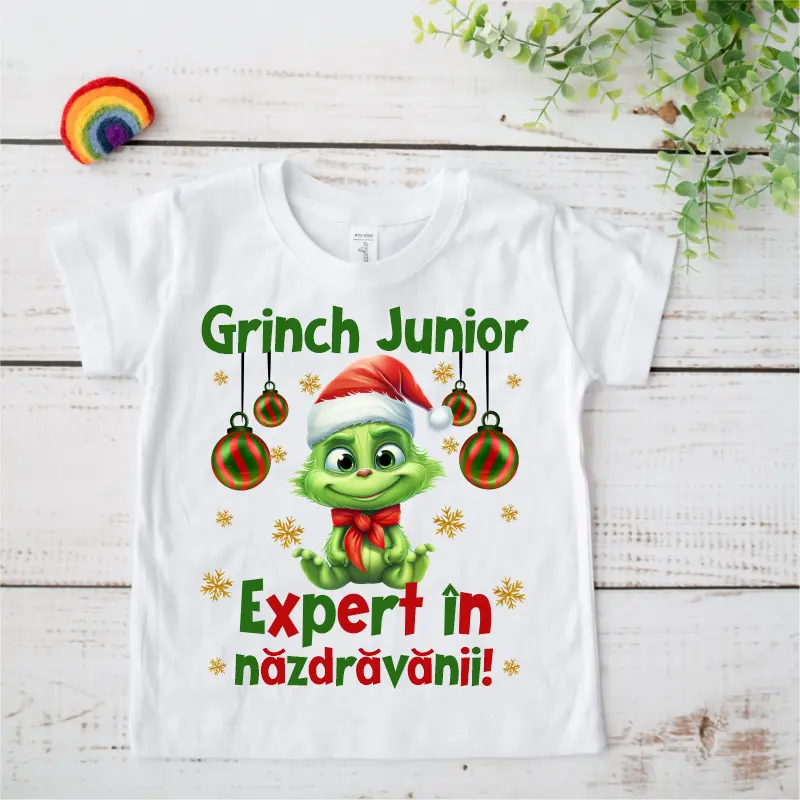 Tricou-copii-Micul-Grinch-Expert-in-nazdravanii