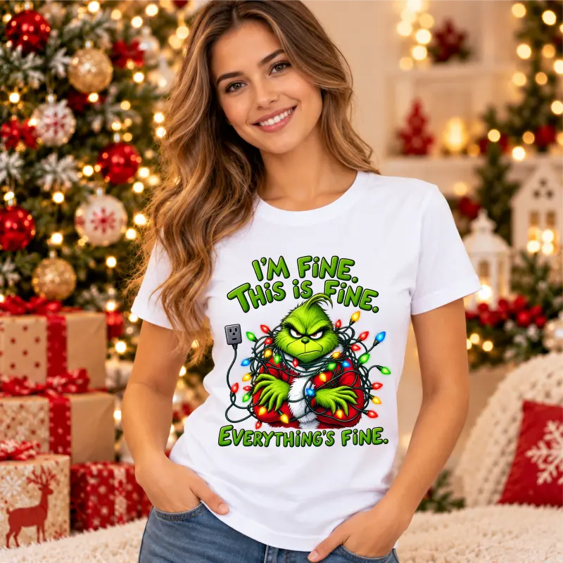 tricou-femei-craciun-im-fine-everythings-fine [1]