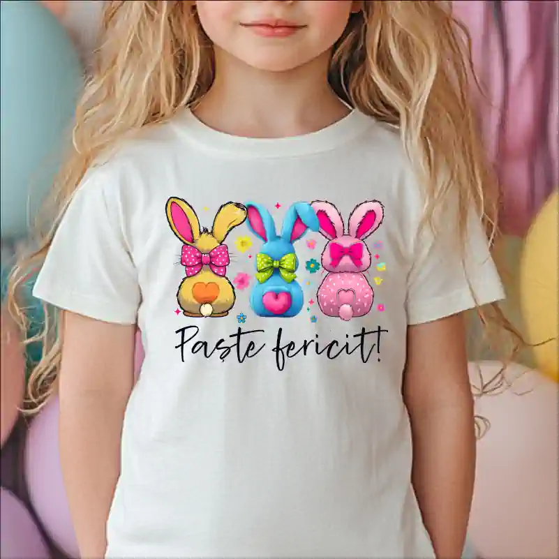 Cadouri de Paște - Tricou-Paste-fericit-pentru-copii