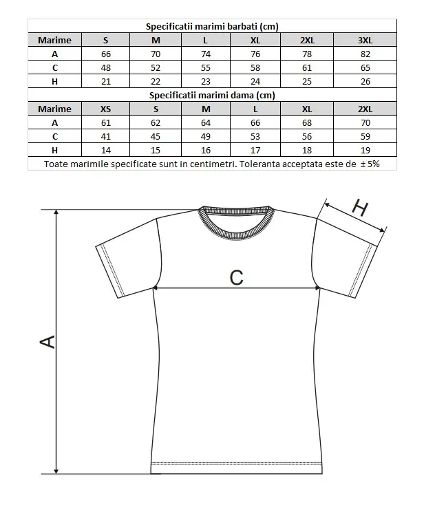 Tricou Pensionare personalizat: "Pensionar, fac ce vreau cand vreau"  [2]