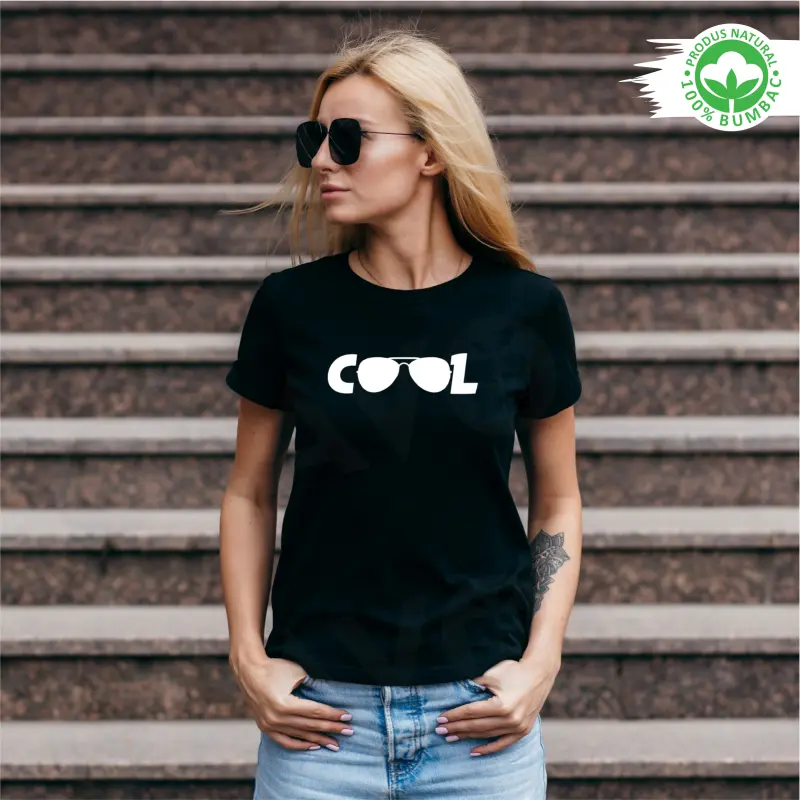 Tricouri Personalizate - Tricou personalizat: "COOL" (damă)