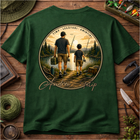 Tricouri pentru pescari - Tricou-personalizat-de-copii-FIU-DE-PESCAR