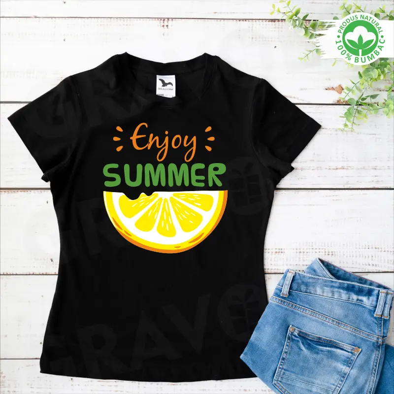 Tricou personalizat: "enjoy summer"  [2]