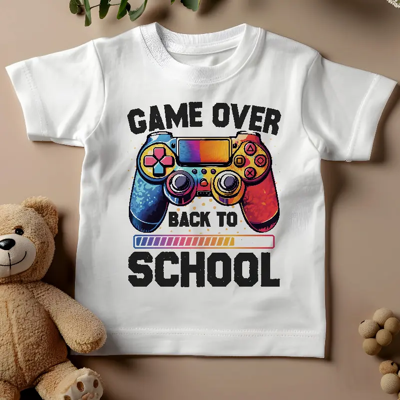 Tricou-Personalizat-Game-Over-Back-to-School