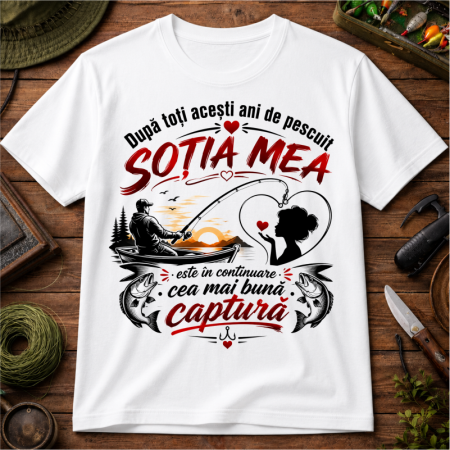 Tricouri pentru pescari - Tricou-pescar-După-toți-acești-ani-de-pescuit