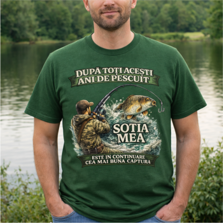 Tricouri pentru pescari - Tricou-pescar-După-toți-acești-ani-de-pescuit