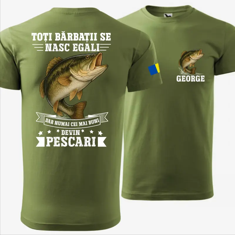 Cadouri Aniversare - tricou-pescar-personalizat-cei-mai-buni-devin-pescari
