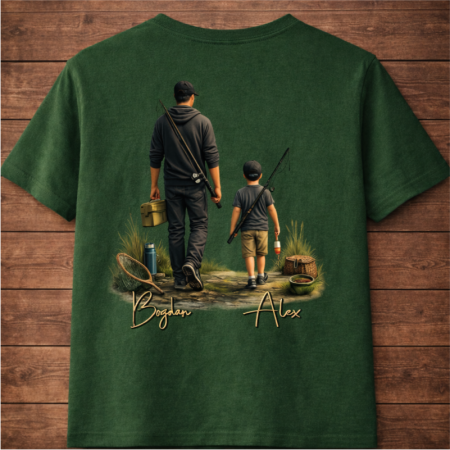 Tricou-pescar-personalizat-cu-nume-Pescar-și-tată-sunt-talentat-la-ambele [1]
