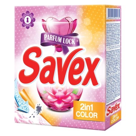 Detergent automat Savex 2in1 Color 300g [1]