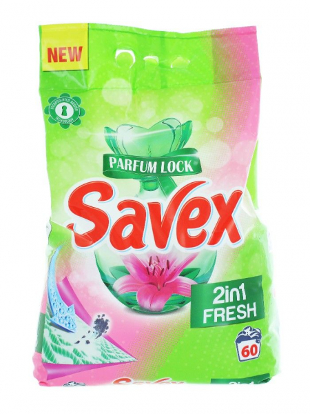 Detergent automat Savex 2in1 Fresh, 60 spalari, 6Kg [1]