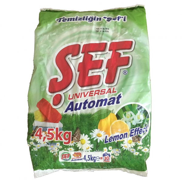 Detergent automat Sef Universal Lemon Effect 4.5Kg [1]