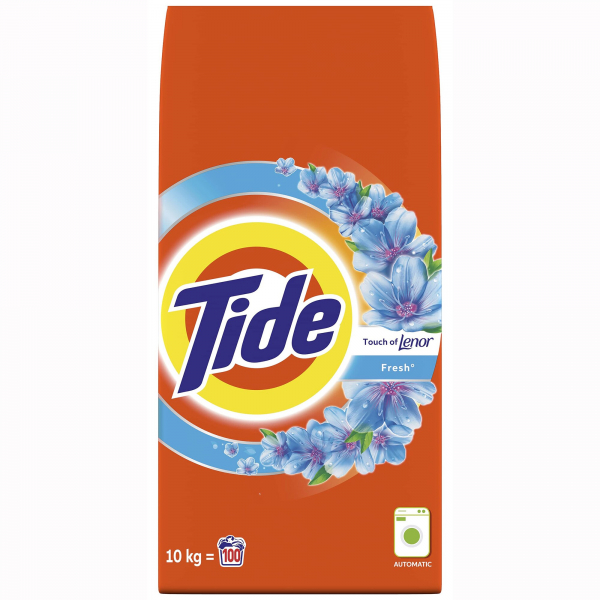 Detergent automat Tide 2in1 Lenor Touch, 100 spalari, 10Kg [1]