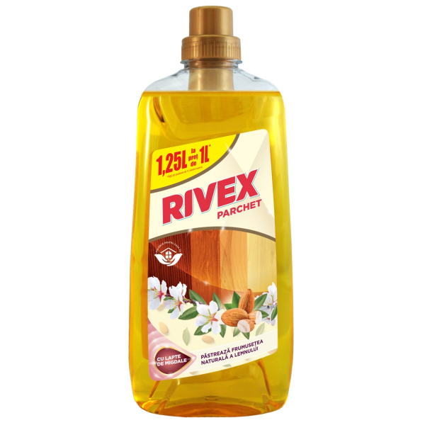 Detergent pentru parchet Rivex lapte de migdale 1.25L [1]