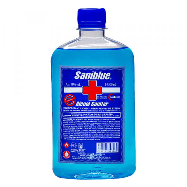 Alcool sanitar Saniblue 500ml [1]