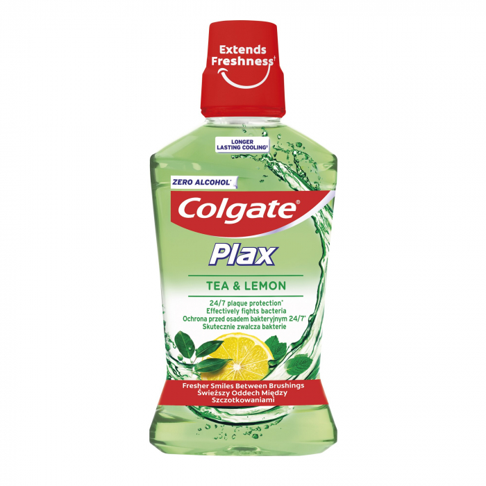 Apa de gura Colgate Plax Tea & Lemon Multi Protection 500ml [1]