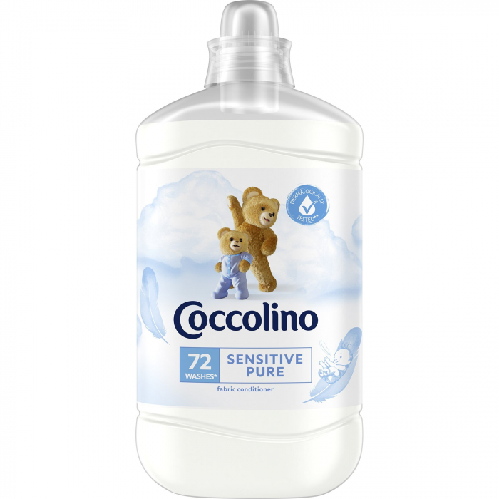 Balsam de rufe Coccolino Sensitive, 72 spalari, 1.8L [1]