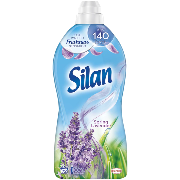 Balsam de rufe Silan Spring Lavender, 72 spalari, 1.8L [1]
