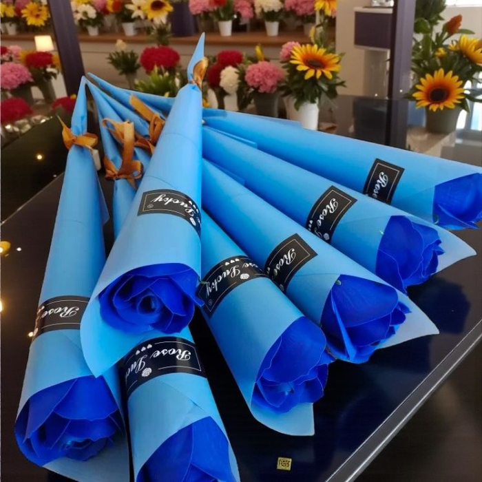 Cadou trandafir din sapun 37x5cm [2]