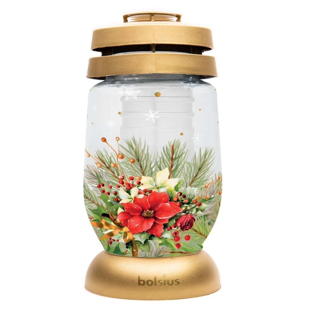 Candela din sticla Bolsius Craciunita [1]