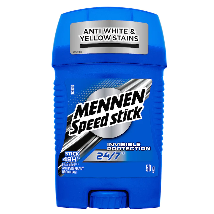 Deodorant solid Mennen Speed Stick Invisible, 50g [1]