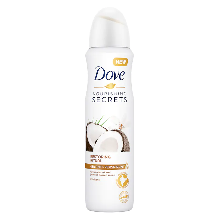 Deodorant spray Dove Coconut & Jasmine, 150ml [1]