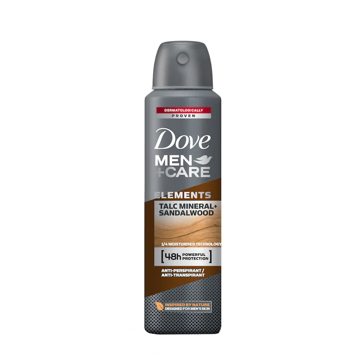 Deodorant spray Dove Men +Care Talc & Santal, 150ml [1]