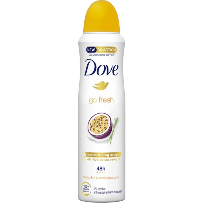 Deodorant spray Dove Pssion Fruit & Lemongrass, 150ml [1]