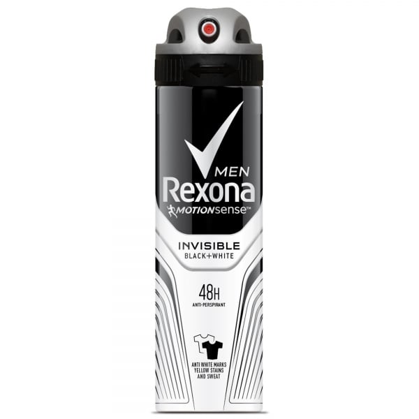 Deodorant spray Rexona Men Invisible Black & White, 150ml [1]