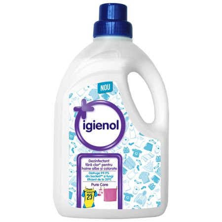 Dezinfectant lichid pentru haine Igienol Pure Care 1.5L [1]