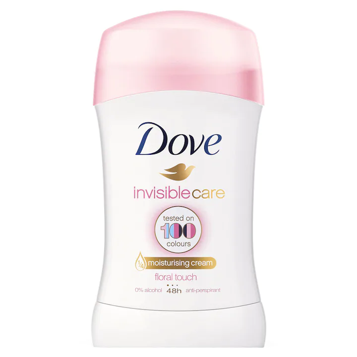 Deodorant stick Dove Invisible Care, 40ml [1]