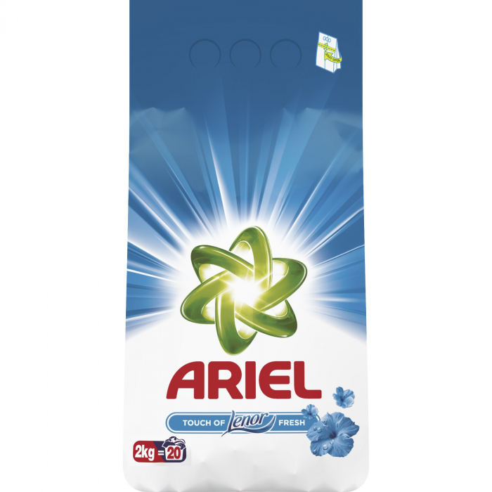 Detergent automat Ariel Touch of Lenor Fresh, 20 spalari, 2kg [1]