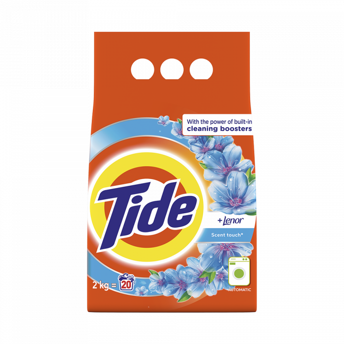 Detergent automat Tide 2in1 Lenor Touch, 20 spalari, 2 kg [1]