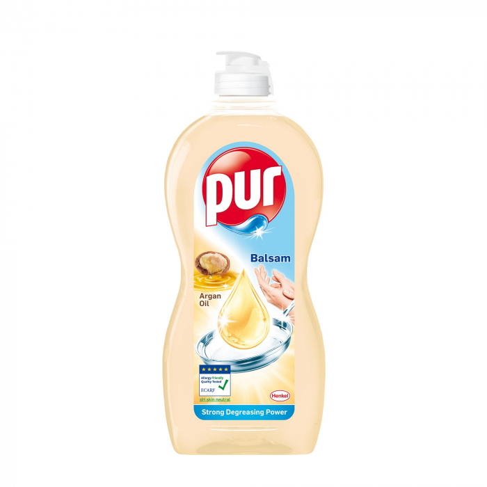 Detergent lichid pentru vase Pur cu ulei de argan, 450ml [1]
