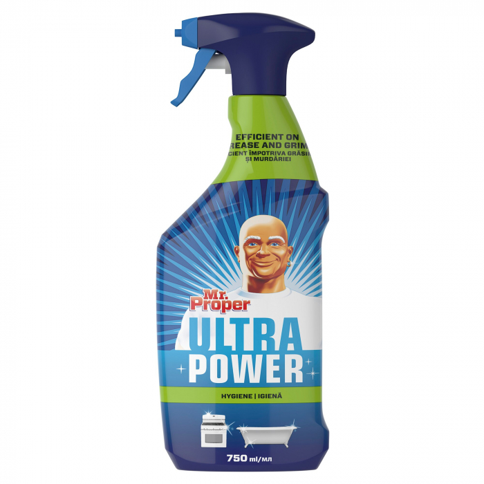 Detergent spray universal Mr. Proper Ultra Power Igiena, 750ml [1]