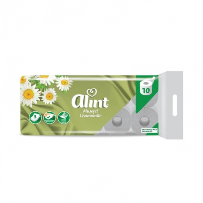 Hartie igienica Alint Musetel, 3 straturi, 10 role [1]