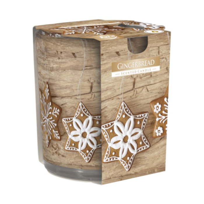 Lumanare parfumata in pahar imprimat Turta Dulce [1]