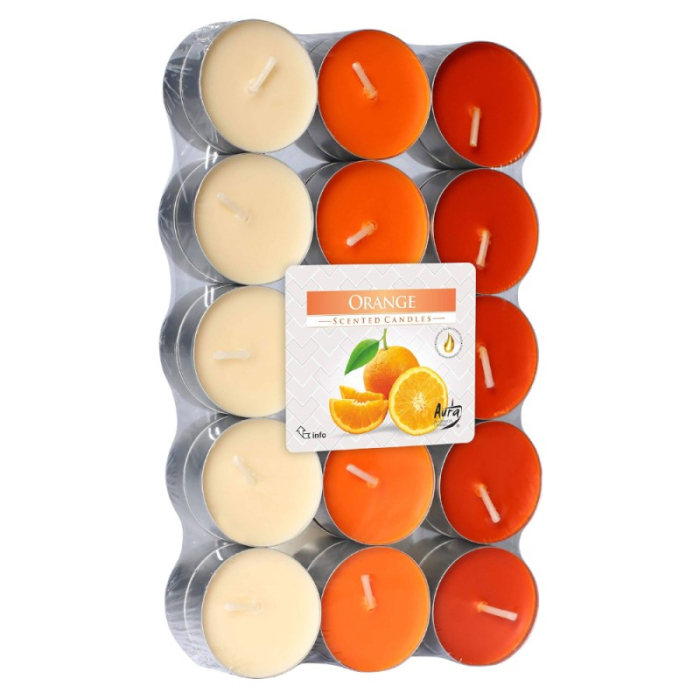 Lumanari parfumate pastila Portocala, 30 bucati [1]