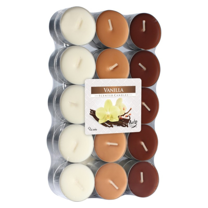 Lumanari parfumate pastila Vanilie, 30 bucati [1]