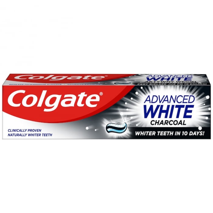 Pasta de dinti pentru albire Colgate Advanced White Charcoal, 100ml [1]