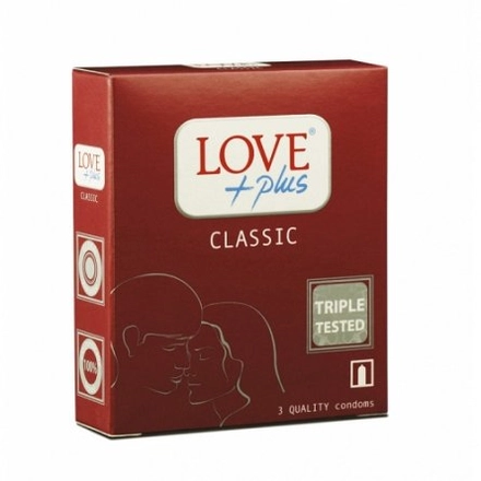 Prezervative Love Plus Classic 3 bucati [1]