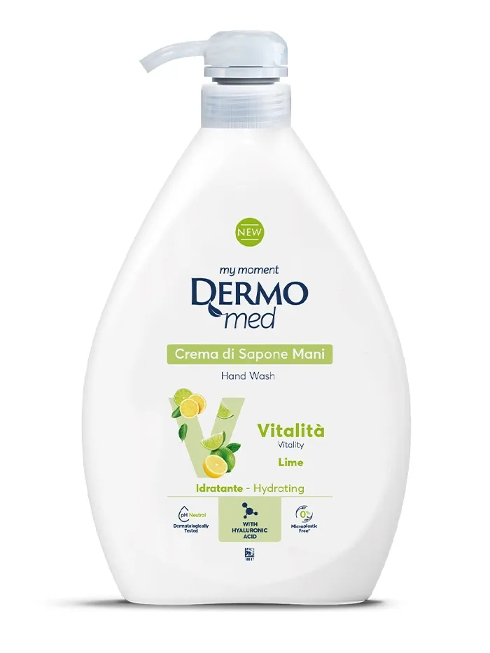 Sapun lichid crema Dermomed Lime, 1L [1]
