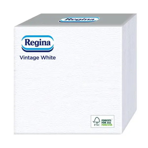 Servetele de masa Regina Vintage White, 1 strat, 33x33, 45 bucati [1]